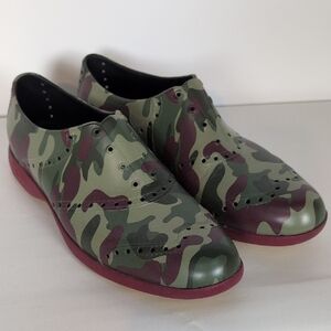Biion Paul Camouflage Oxford Shoes